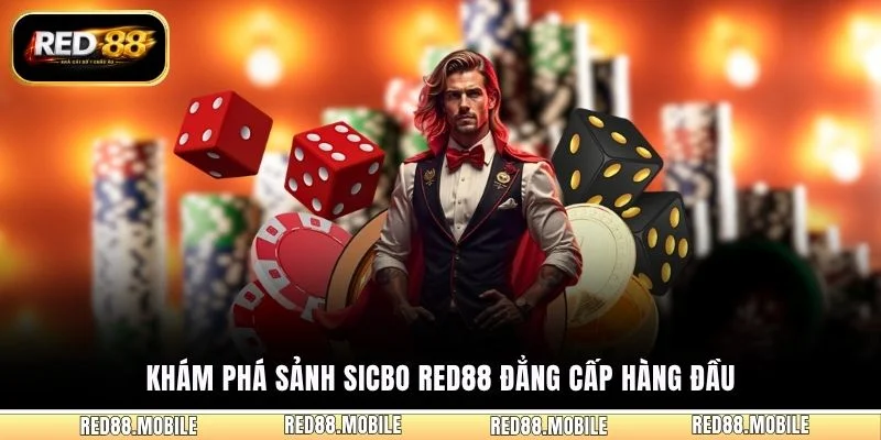 Khám phá sảnh Sicbo RED88 đẳng cấp hàng đầu