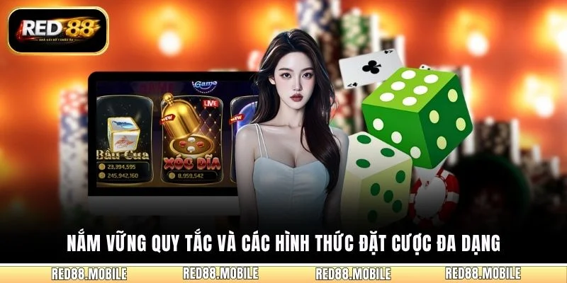 Nắm vững quy tắc và các hình thức đặt cược đa dạng
